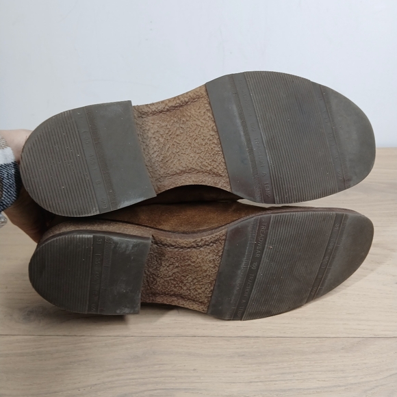 To Boot New York Adam Derrick Brown Leather Lace-Up Ankle Boots 1445 - Picture 9 of 14